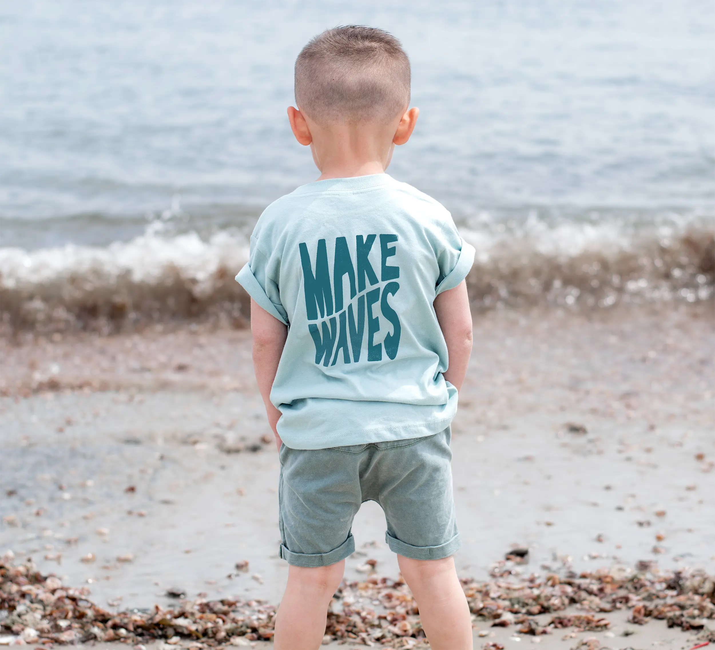 Make Waves | Kids T-Shirt Holland Ave Clothing