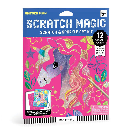 Unicorn Glam Scratch Magic Chronicle Books