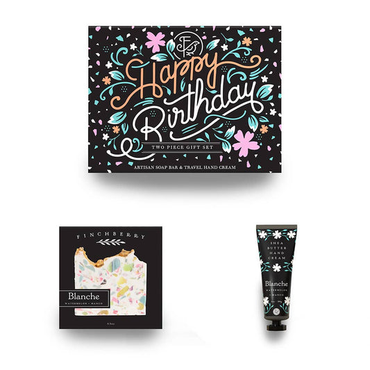 Happy Birthday 2 Pc Bath & Body Gift Set FinchBerry