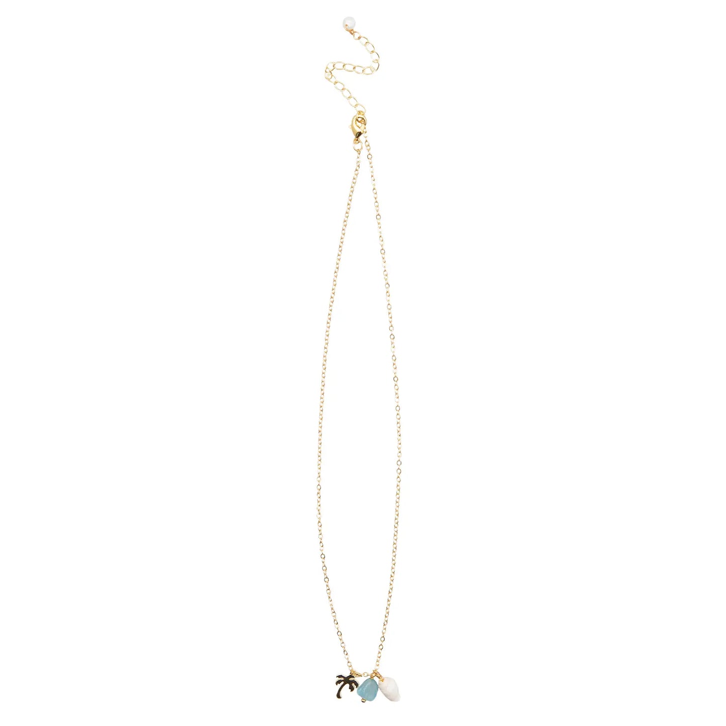 Aqua Harmony Onshore Necklace Lotus and Luna