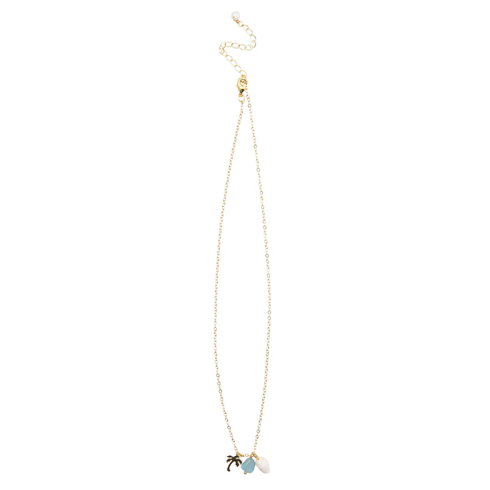 Aqua Harmony Onshore Necklace Lotus and Luna