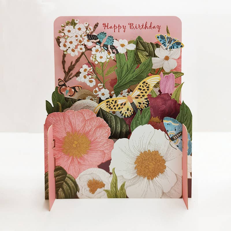 Miniature World pop up card - BIRTHDAY Alljoy Design