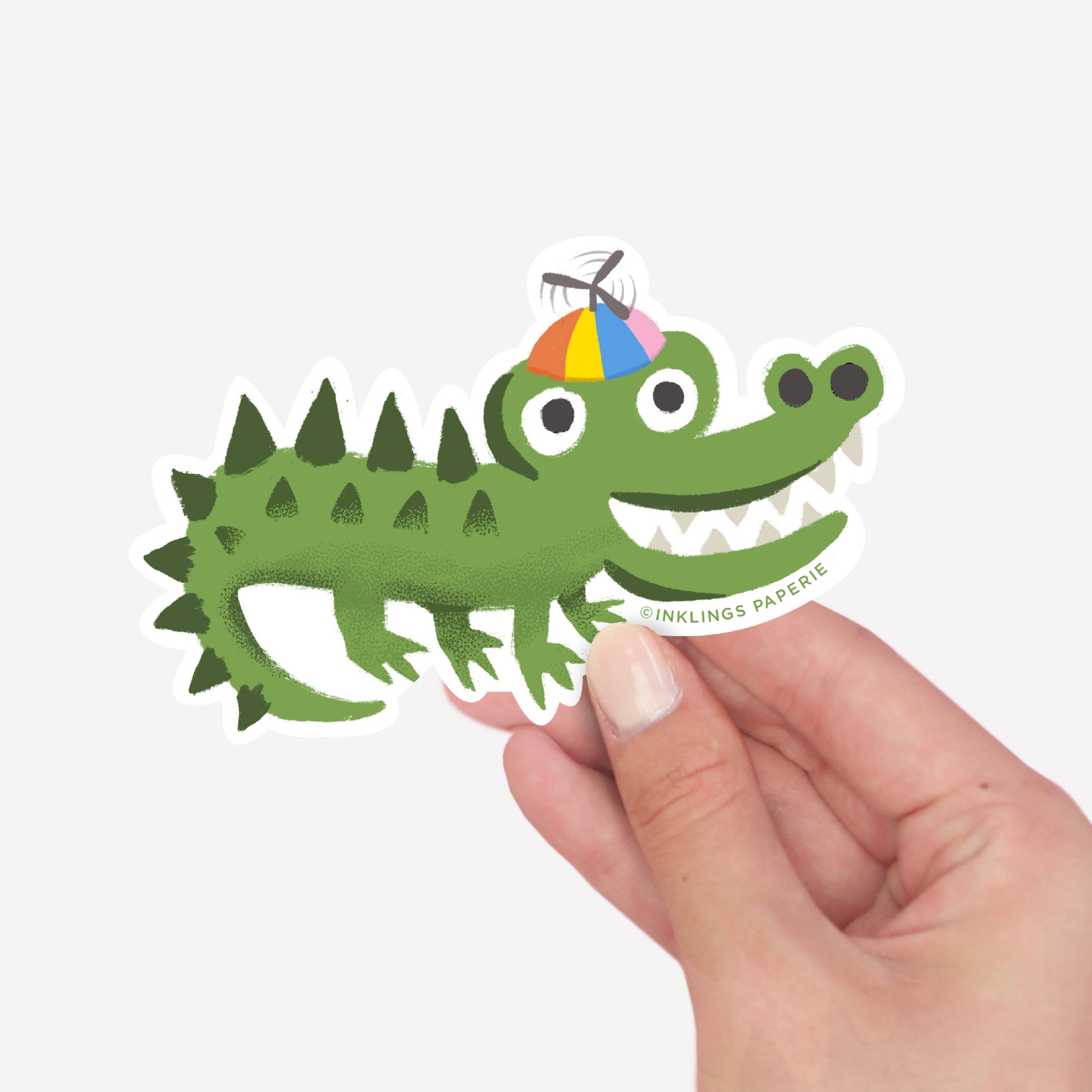 Crocodile Vinyl Sticker