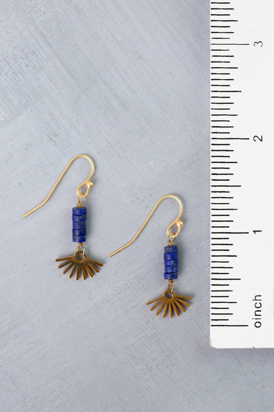 Love One Another Lapis Statement Earrings
