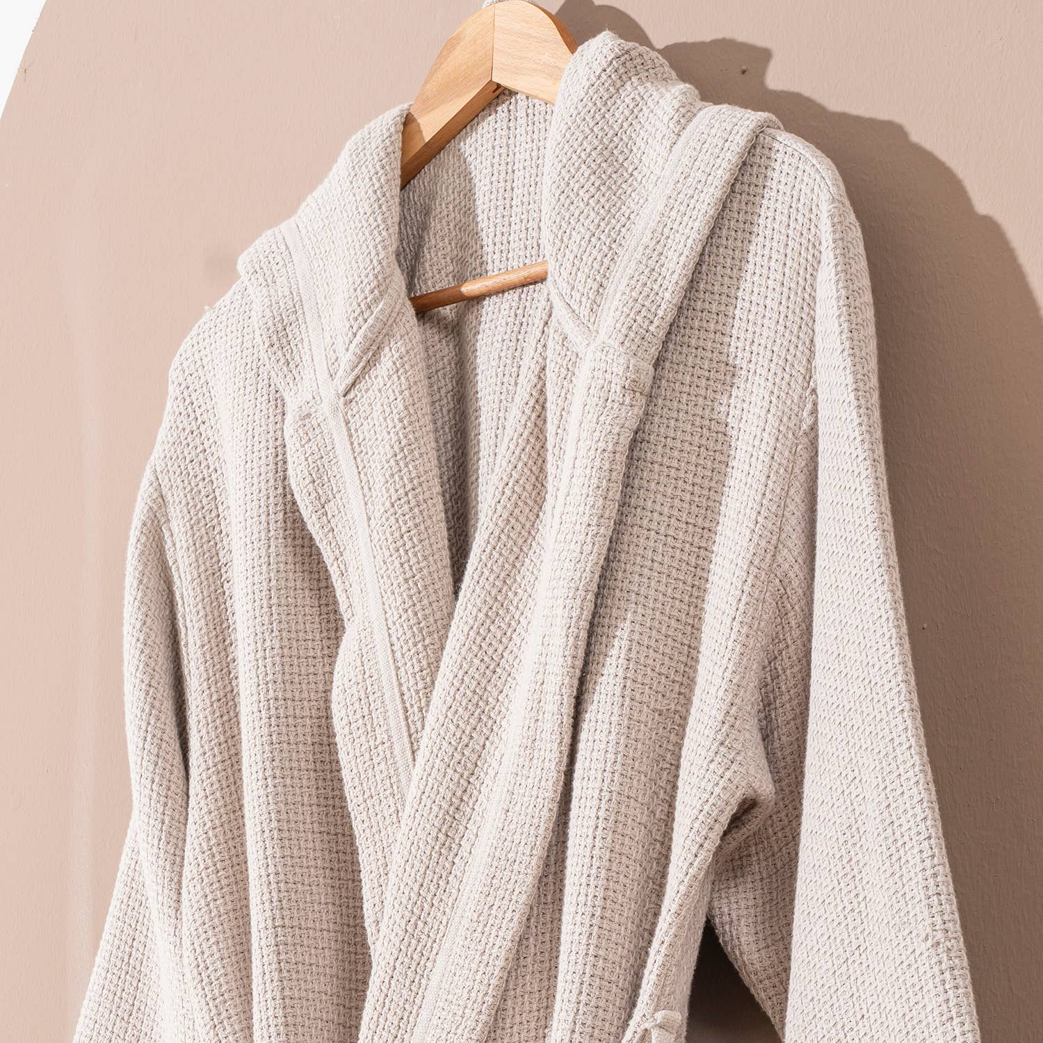 Stonewash Bathrobe Turkish Cotton LightWeight Hood Quick-dry Kikoya