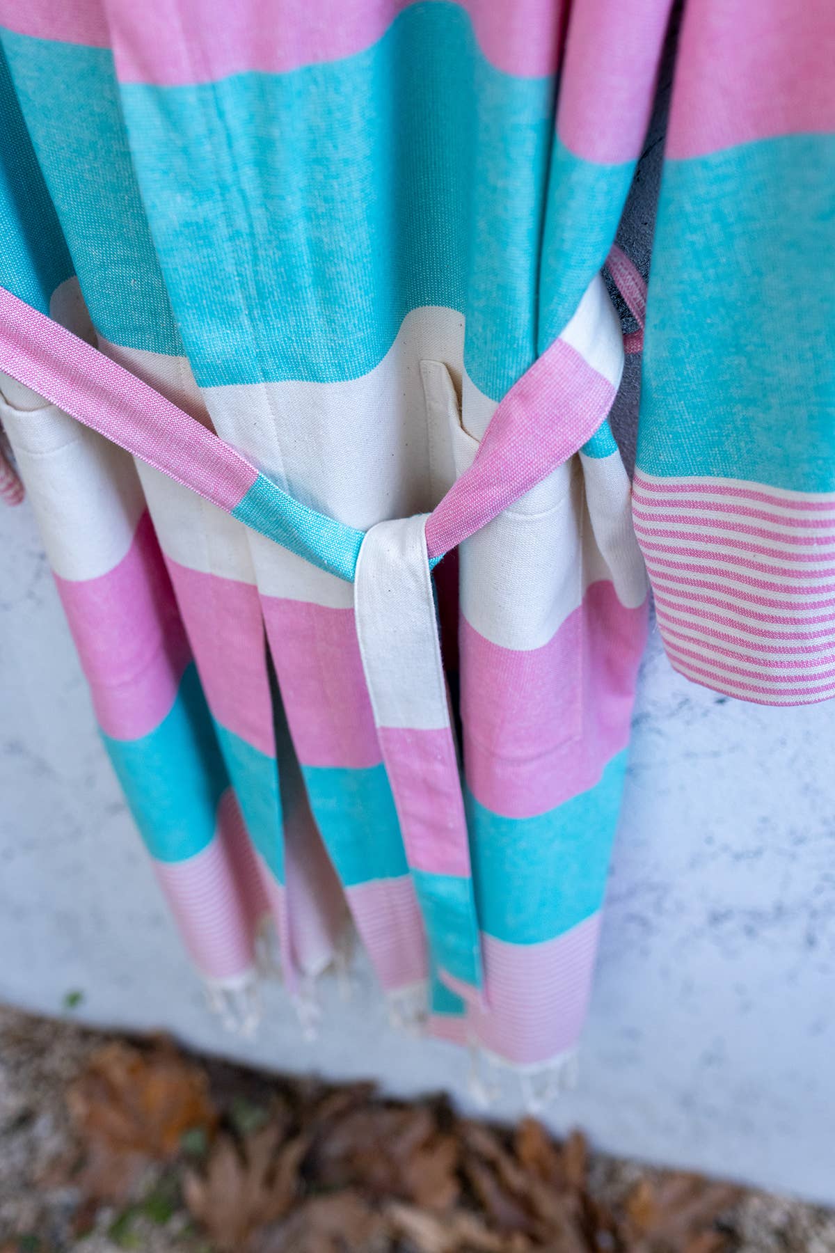 Bathrobe Turkish Cotton Light Weight Quick dry Resort Robe