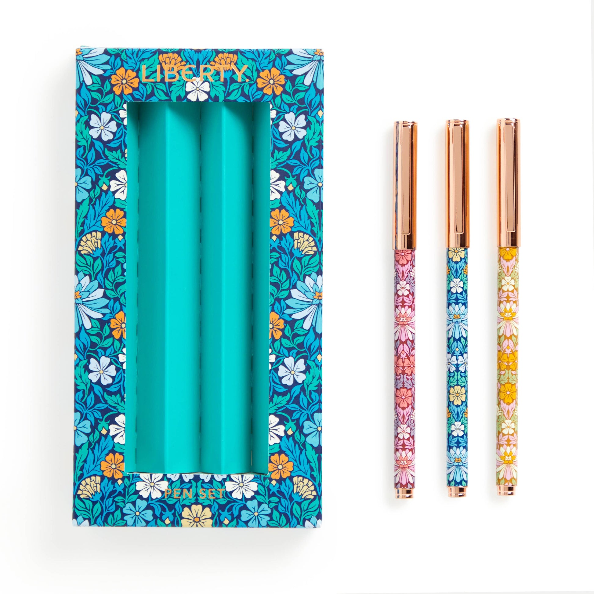 Liberty Moon Flower Pen Set Chronicle Books