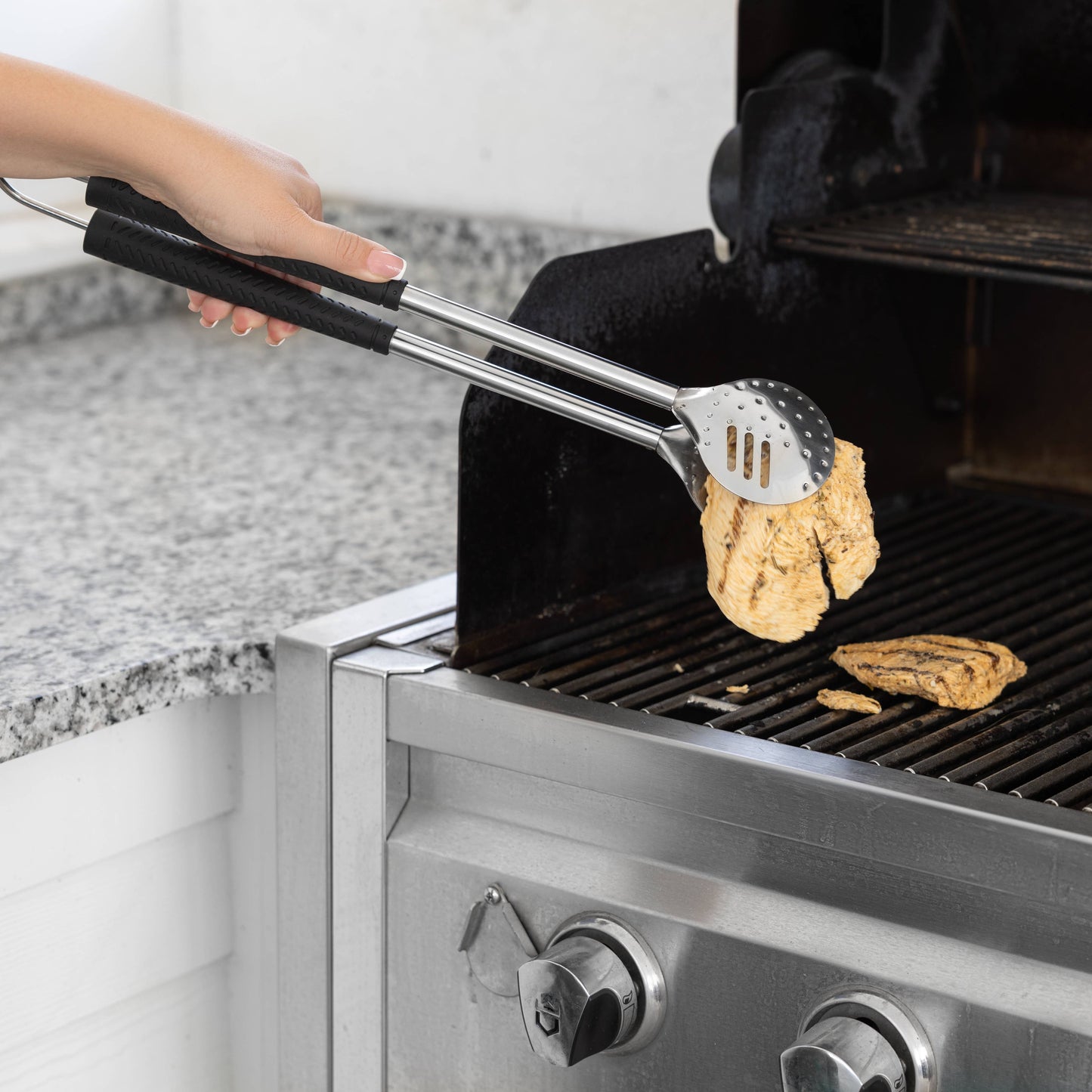 Golf Club Grill Tool Set, 4-Pieces Stainless Steel