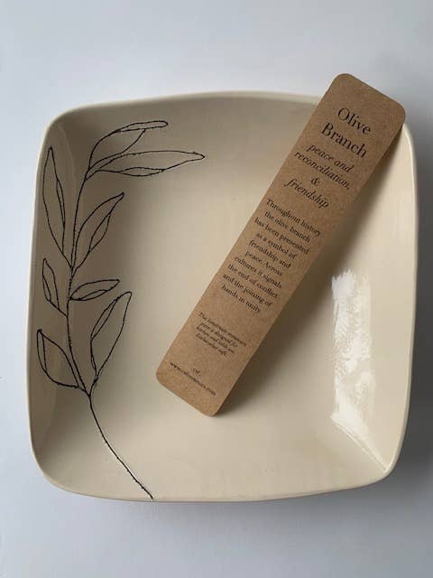 Olive Branch Square Bowl