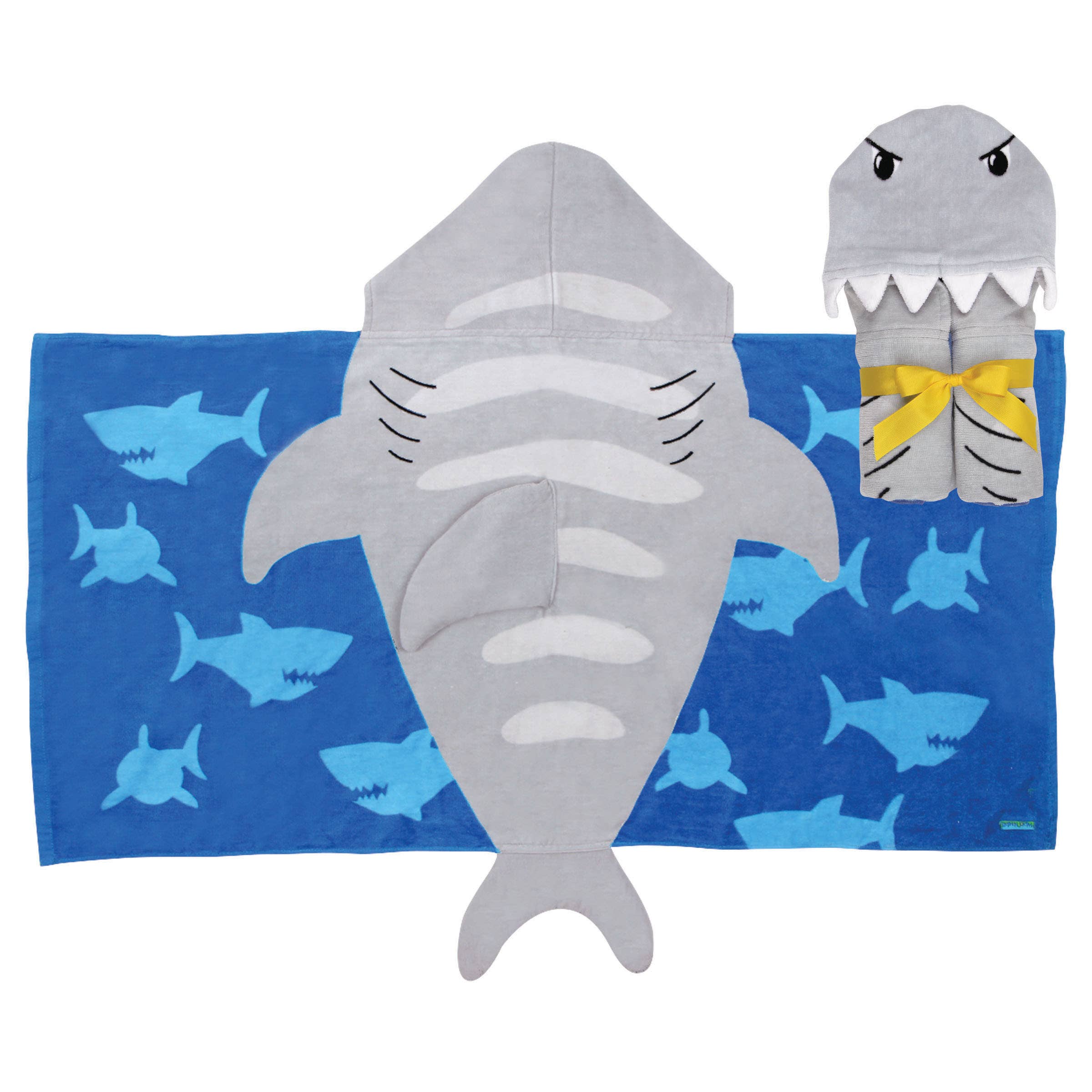 Shark Hooded Towel