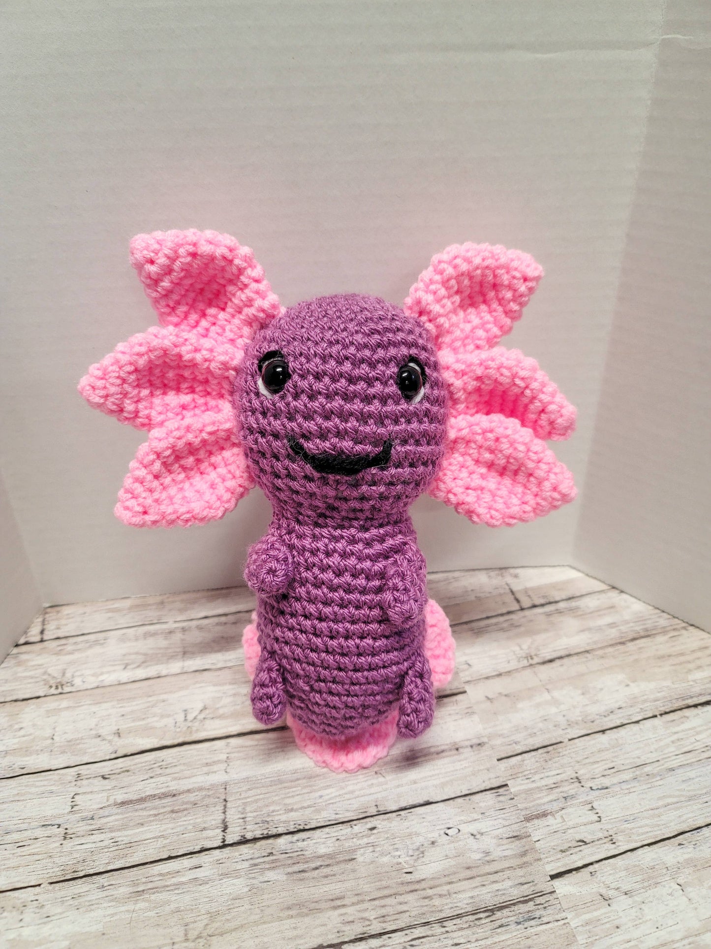 Axolotl Crochet Plush