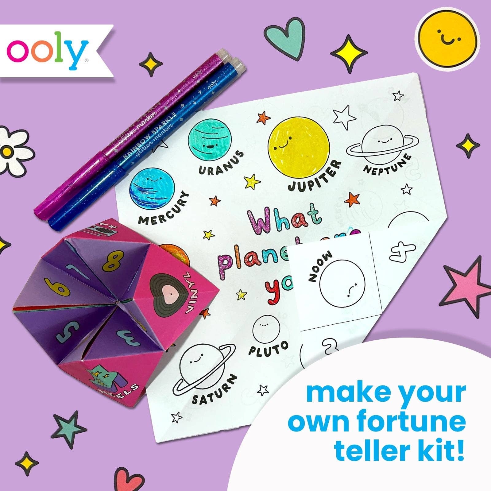 DIY Fortune Tellers - Set of 24 Designs OOLY