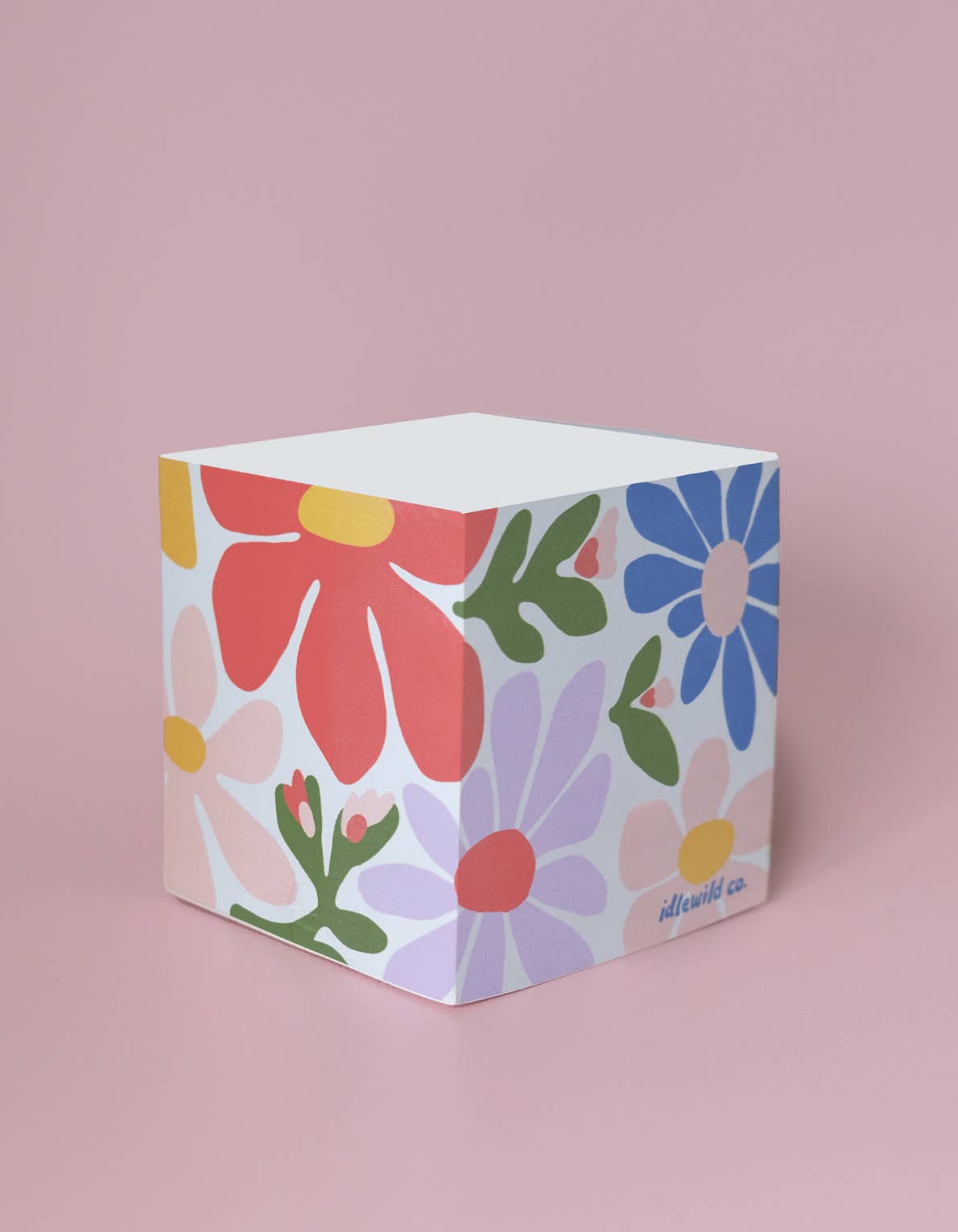 Sticky Note Cube | Primary Blooms Idlewild Co.