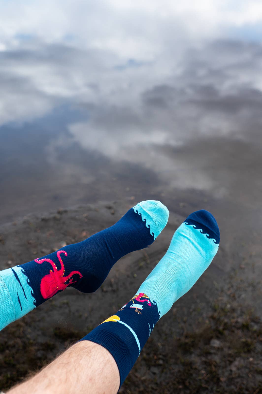 Kraken & Ship Socks Mens Friday Sock Co.