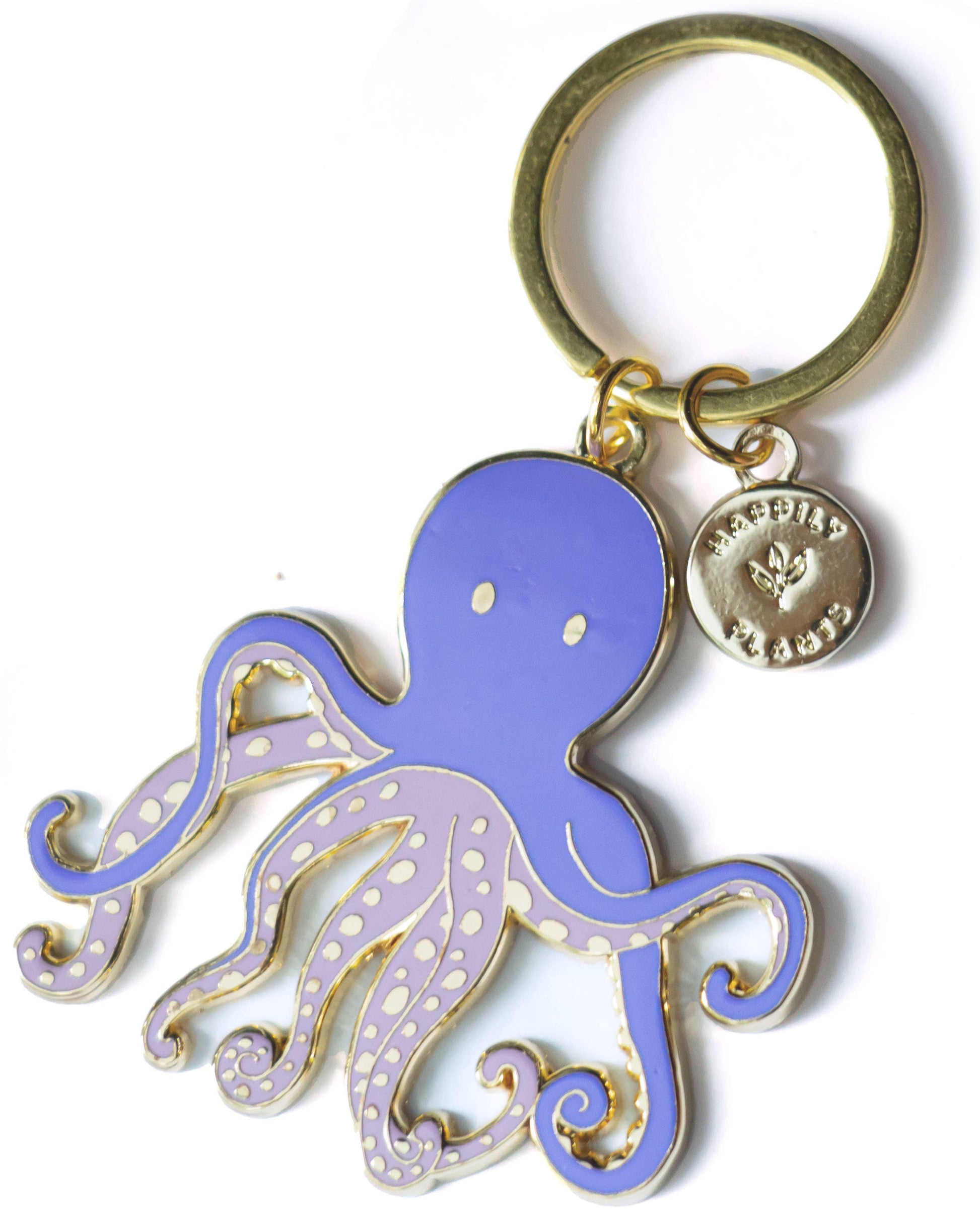 Octopus Keychain & Bag Charm Happily Plants