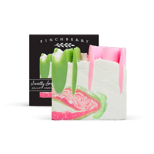 Sweetly Southern Honeysuckle Scented Gluten-Free Boxed Soap FinchBerry