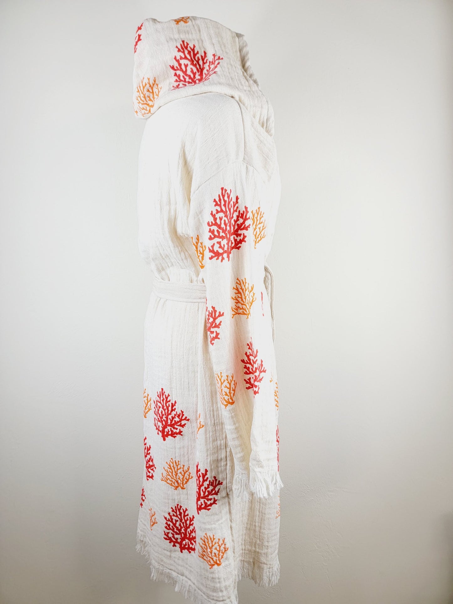 Muslin Robe, Beach robe, Bath robe and spa,Unisex Robe Reef
