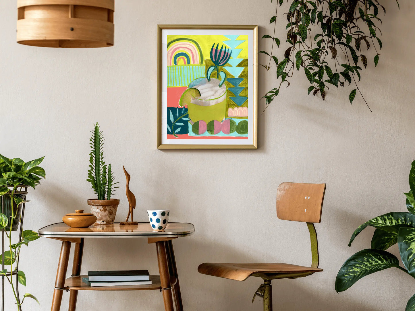 Margarita Cocktail Print El Baker Art