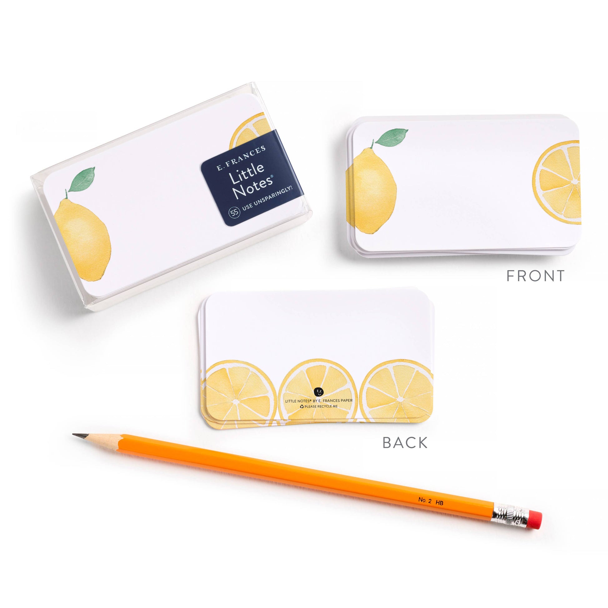 Lemon Little Notes® NEW 55 Count E. Frances Paper