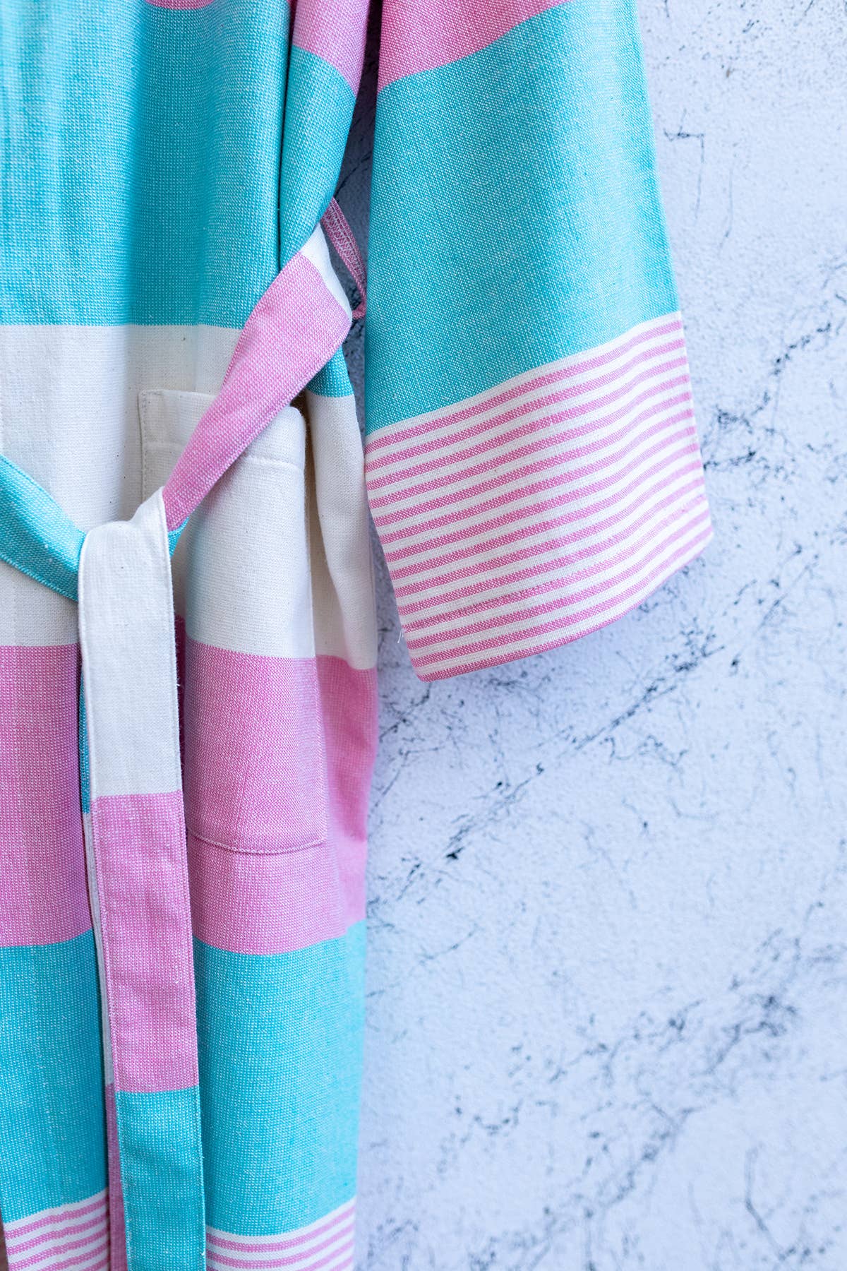 Bathrobe Turkish Cotton Light Weight Quick dry Resort Robe