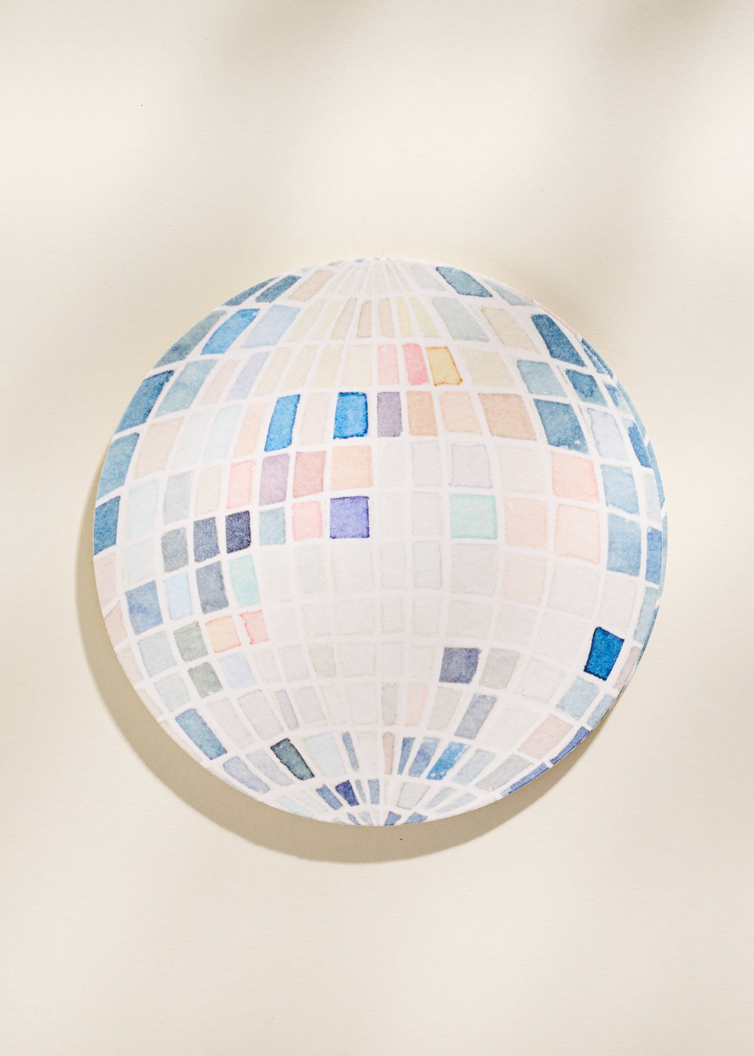 Mirror Ball Disco Coasters - Set of 4 One & Only Paper