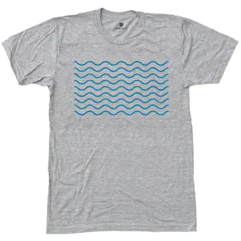 Waves - Heather Grey The Poster List