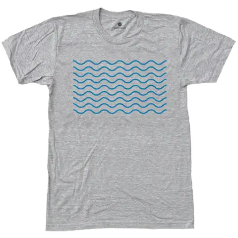 Waves - Heather Grey The Poster List