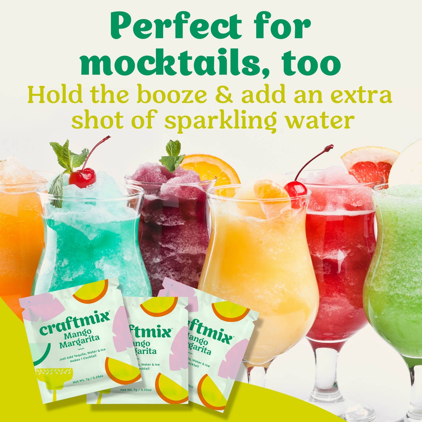 Mango Margarita Cocktail Mixer - 6 Servings Multipack Craftmix