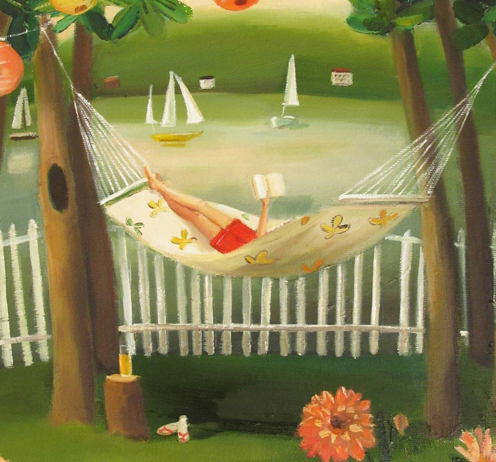 The Potboiler Art Print - 8.5" X 11" JANET HILL STUDIO