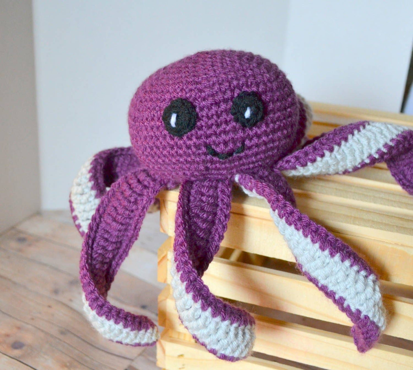 Purple Octopus Plush