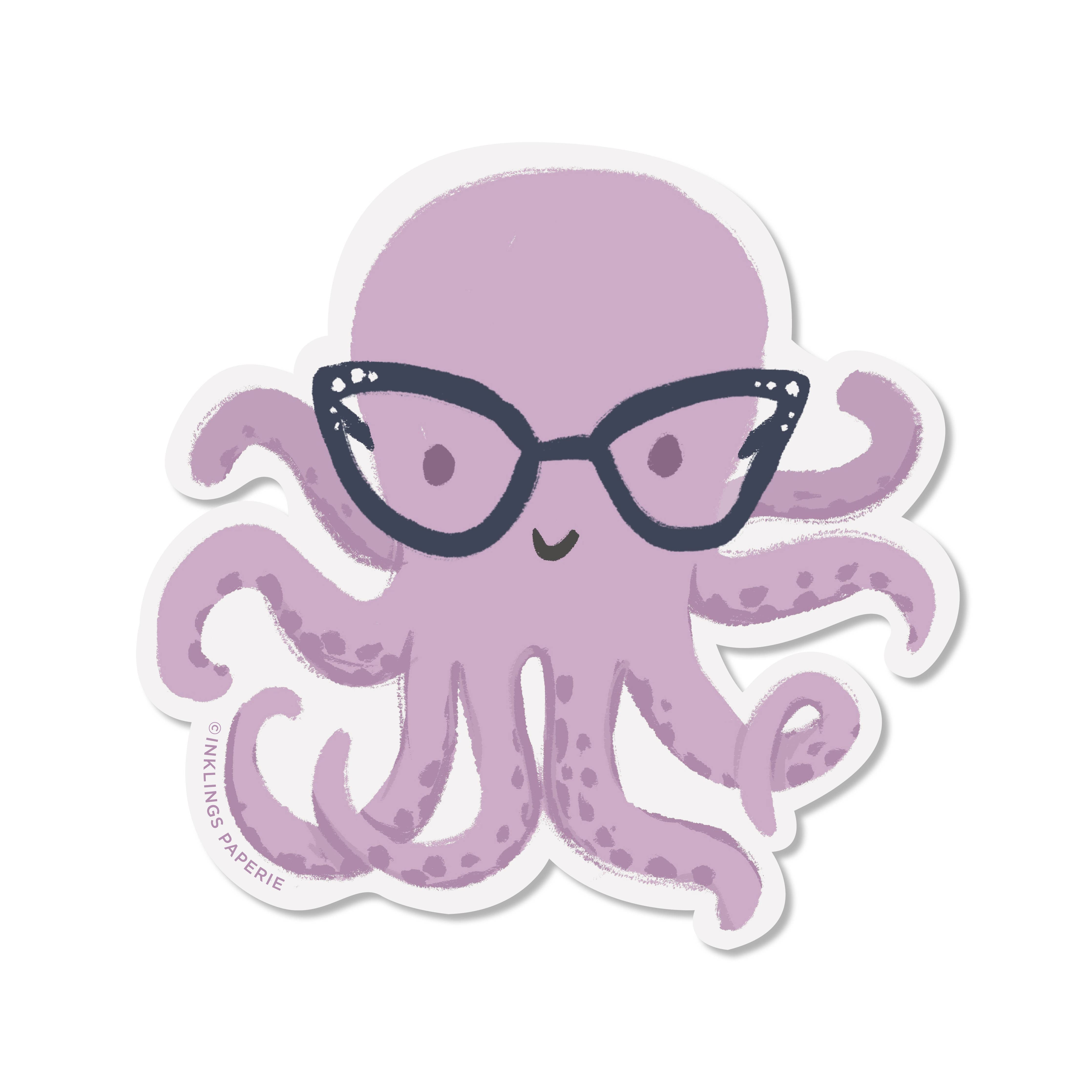 Octopus Vinyl Sticker