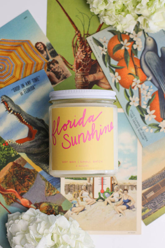 Florida Sunshine - 8oz Soy Candle