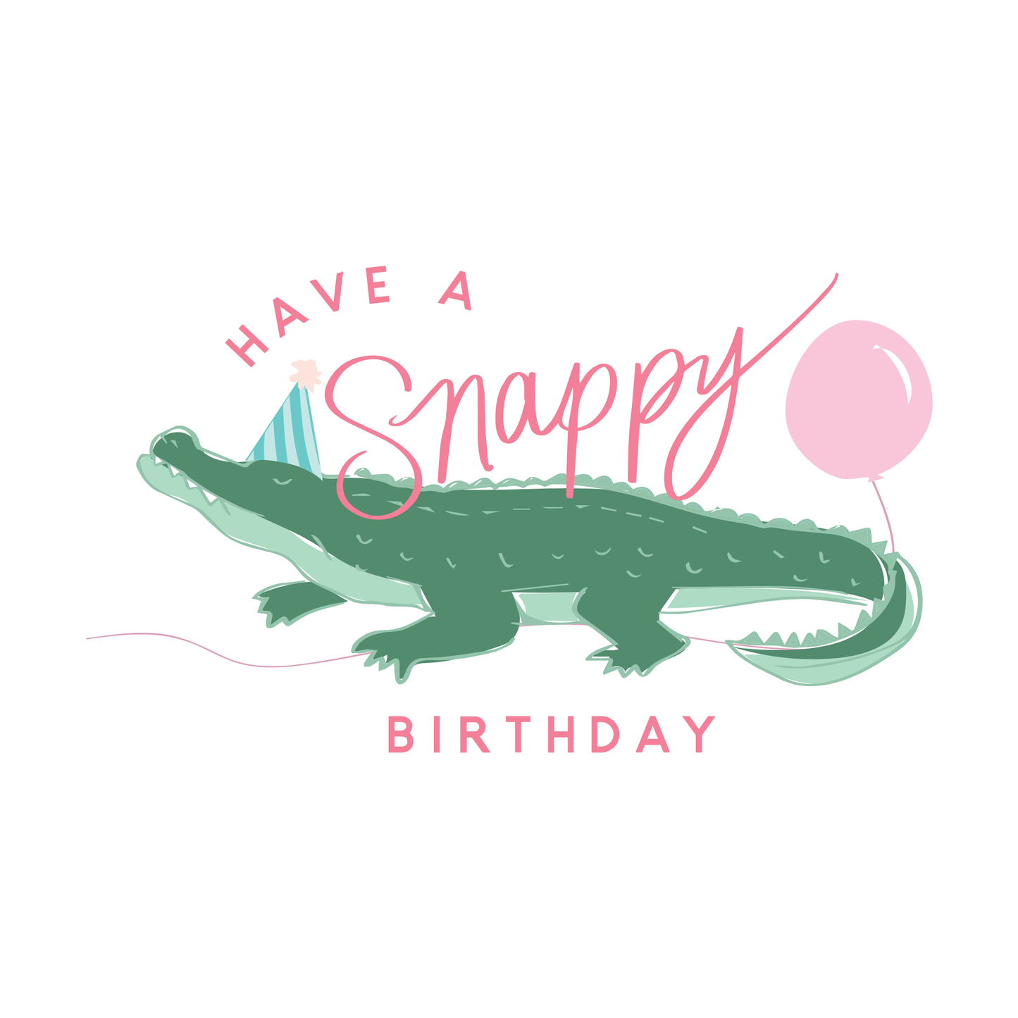 Happy Birthday Card - Snappy