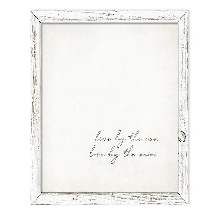 'Live by the Sun' Shelf Art Sweet Gumball Inc.
