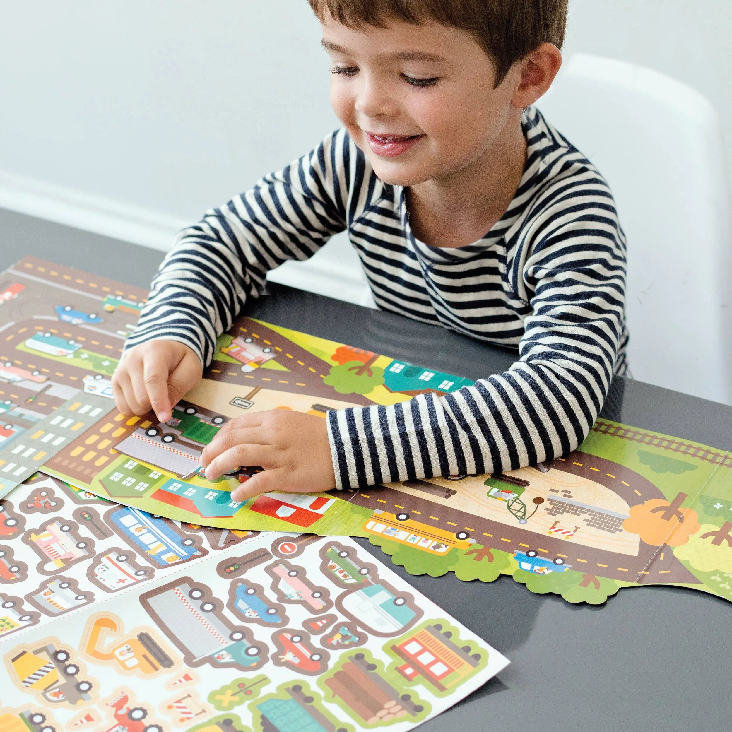 Roads & Rails Sticker Activity Set Chronicle Books