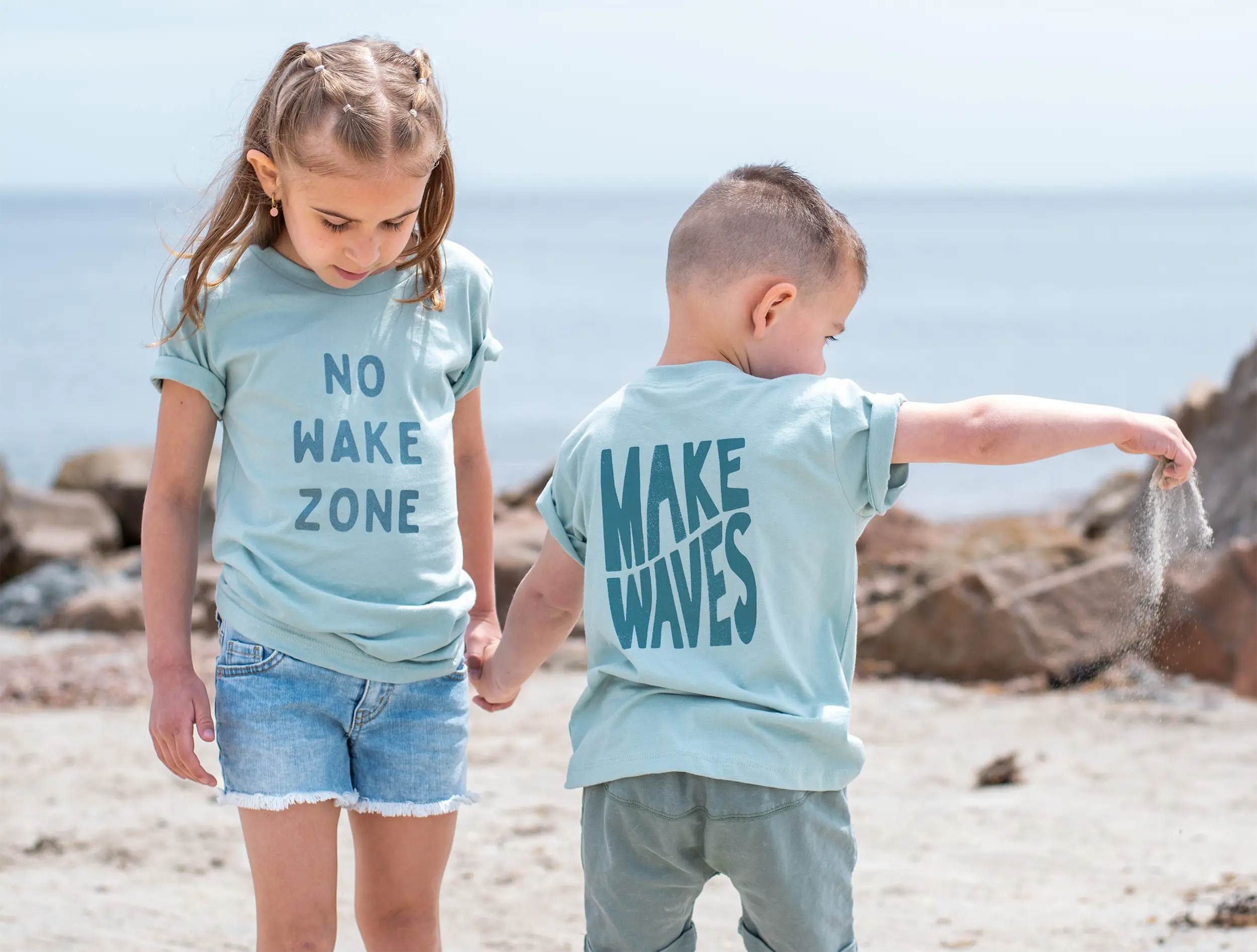 Make Waves | Kids T-Shirt Holland Ave Clothing