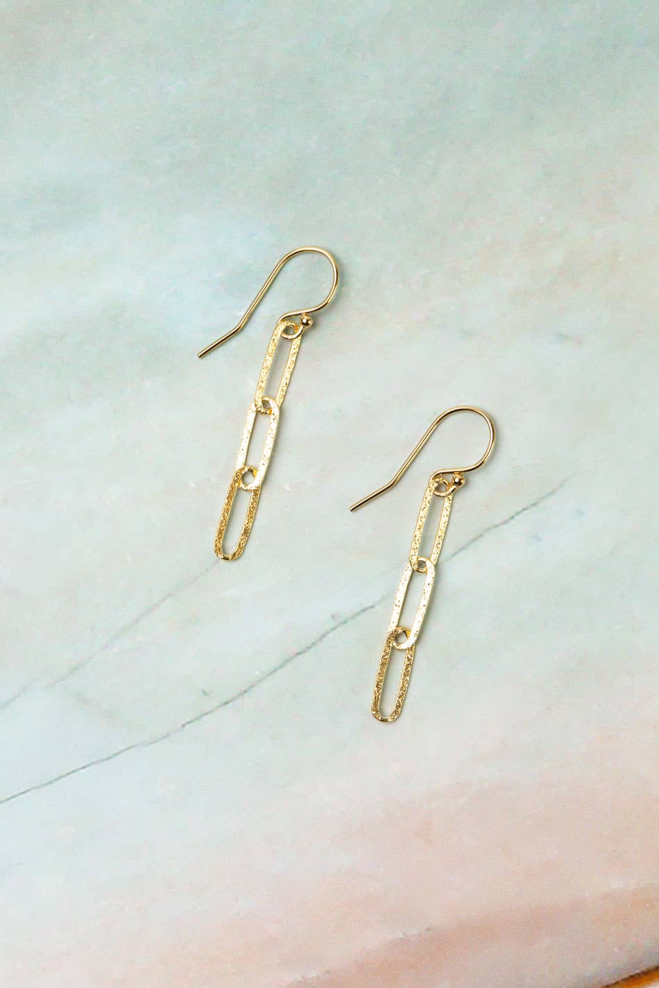 Ocean Waves Dangle Earrings