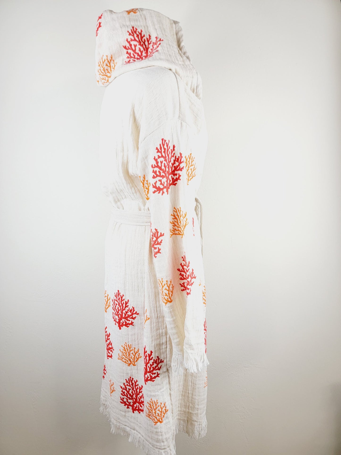 Muslin Robe, Beach robe, Bath robe and spa,Unisex Robe Reef