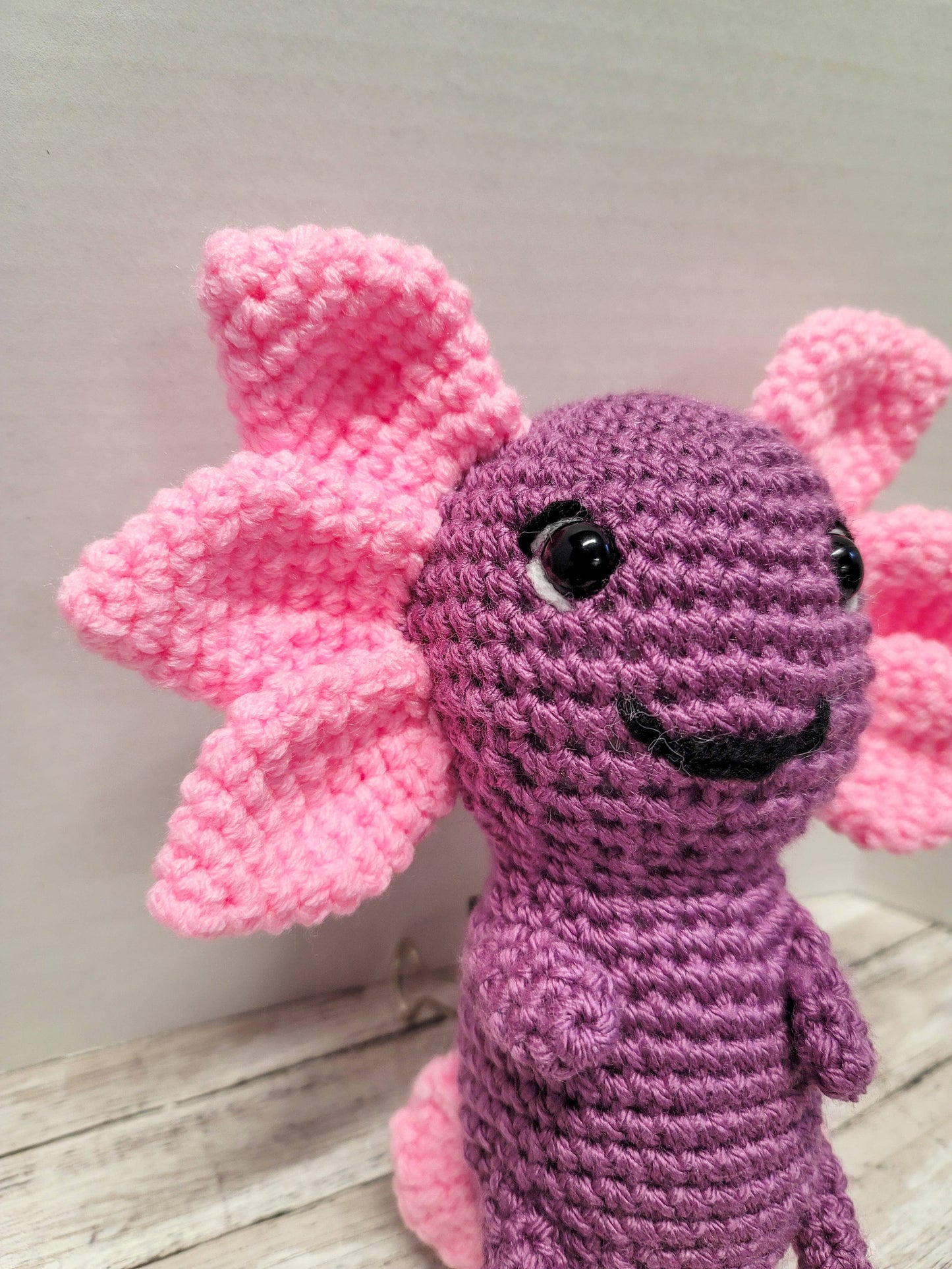 Axolotl Crochet Plush