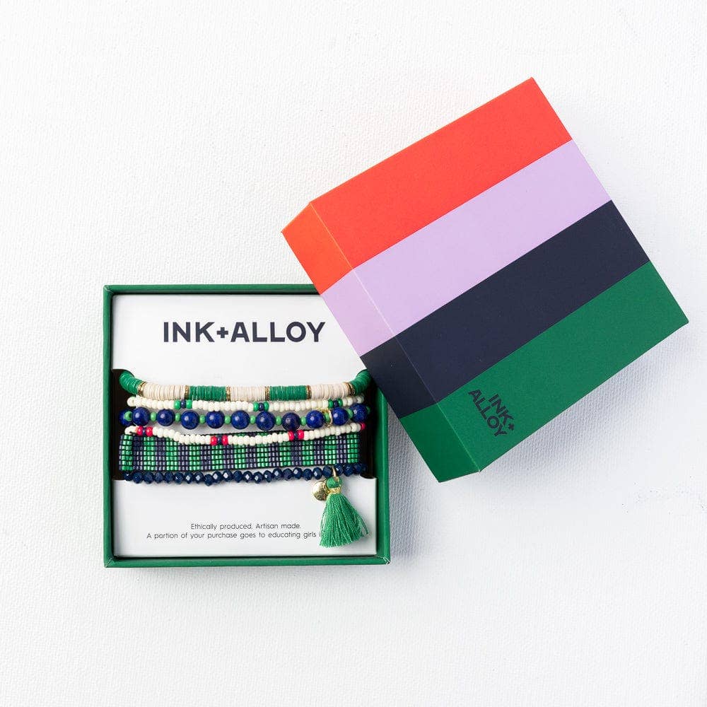 Mixed Bracelet Stack of 8 Rio