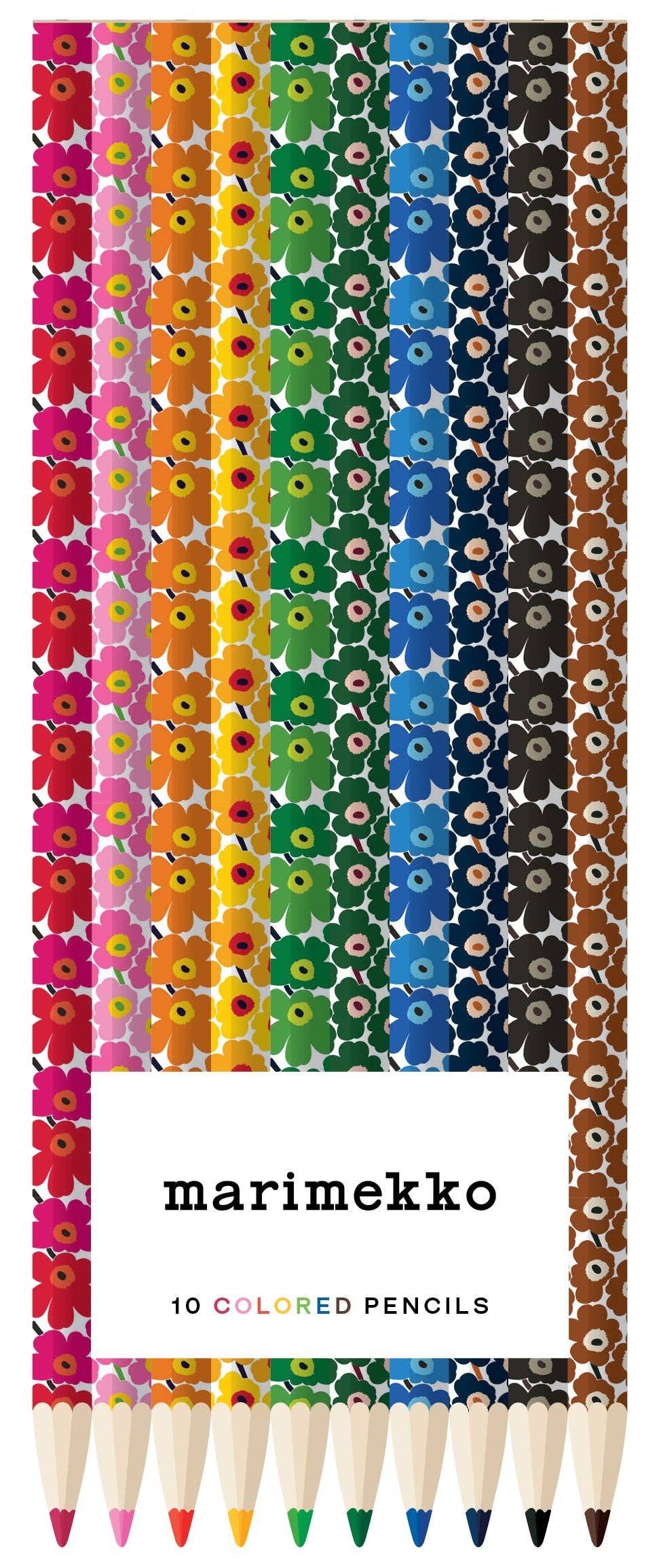 Marimekko Colored Pencils (Unikko) Chronicle Books