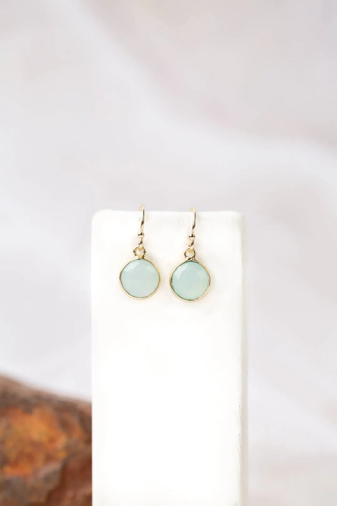Favorites Chalcedony Simple Earrings Anne Vaughan Designs Jewelry