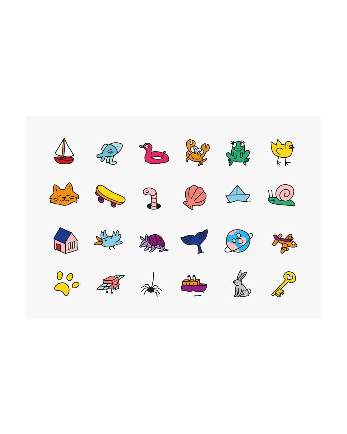 PINKY Nail Polish and Nail Sticker Set for Kids