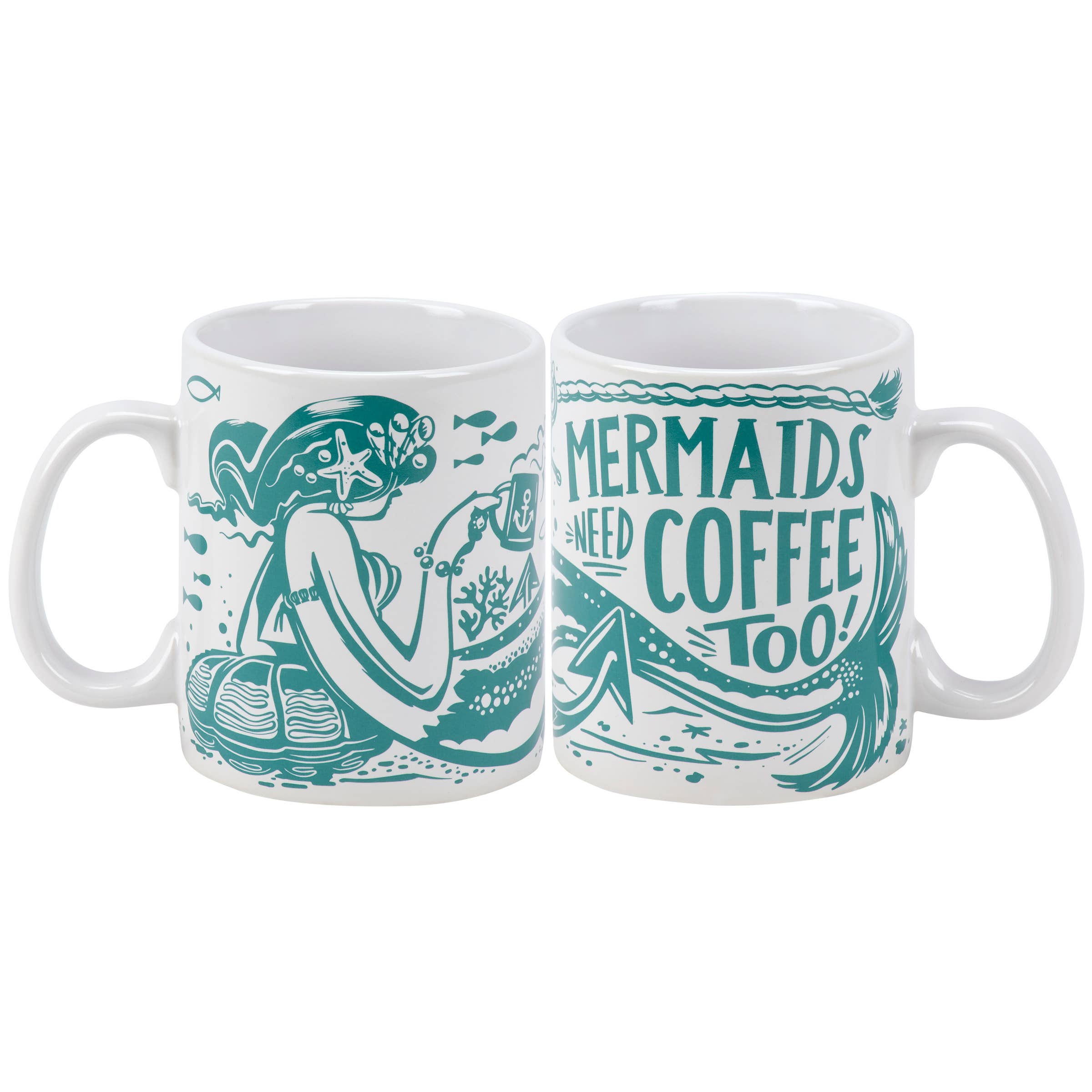 Mermaids Need Coffee Mug