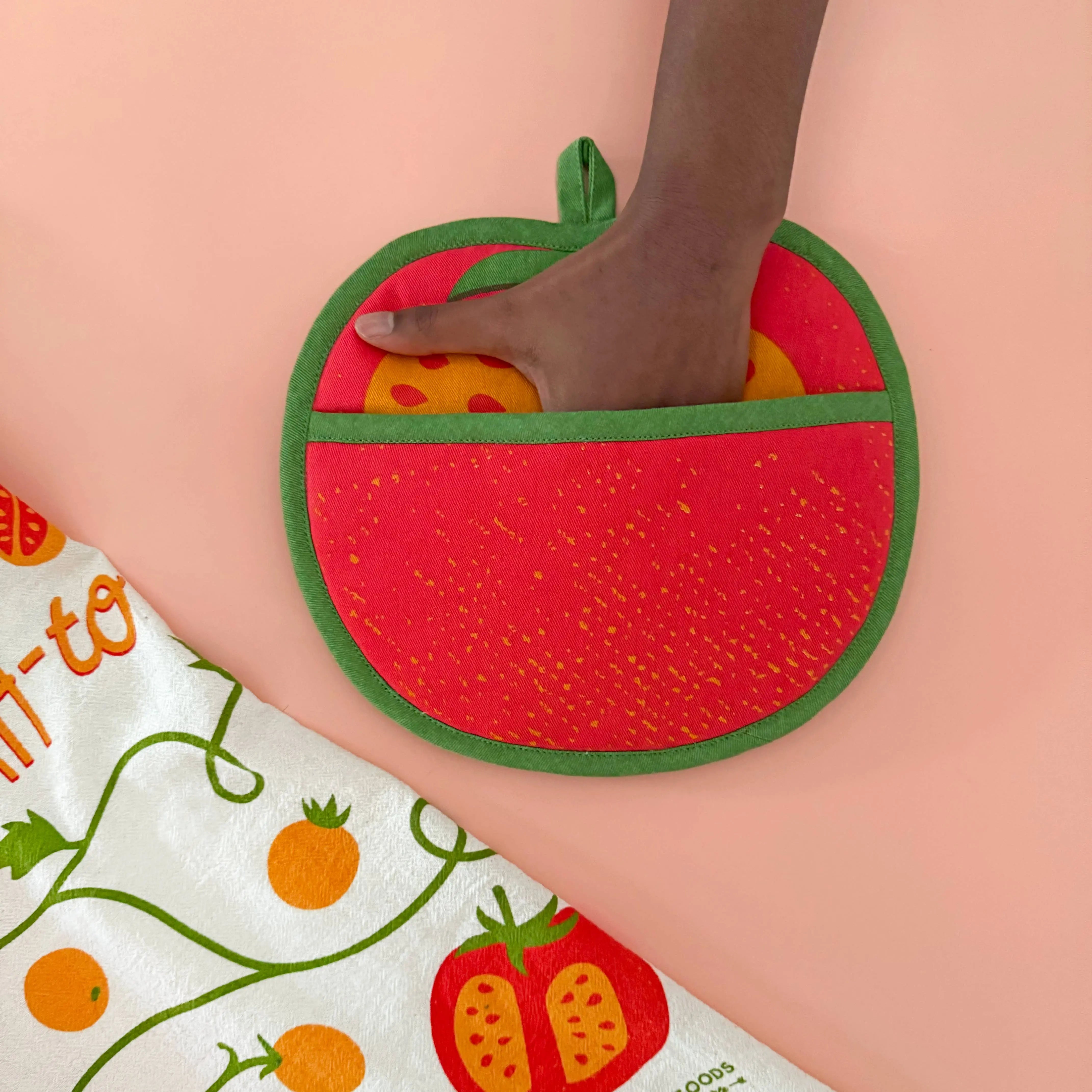 Tomato Pot Holder w/ Pocket The Neighborgoods