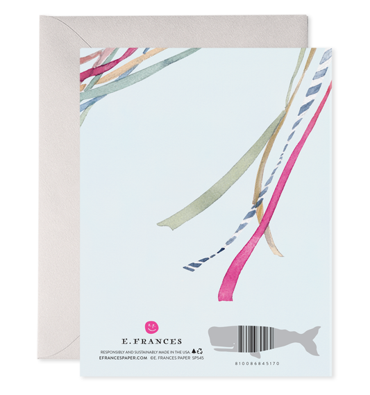Wedding Ribbons Greeting Card E. Frances Paper