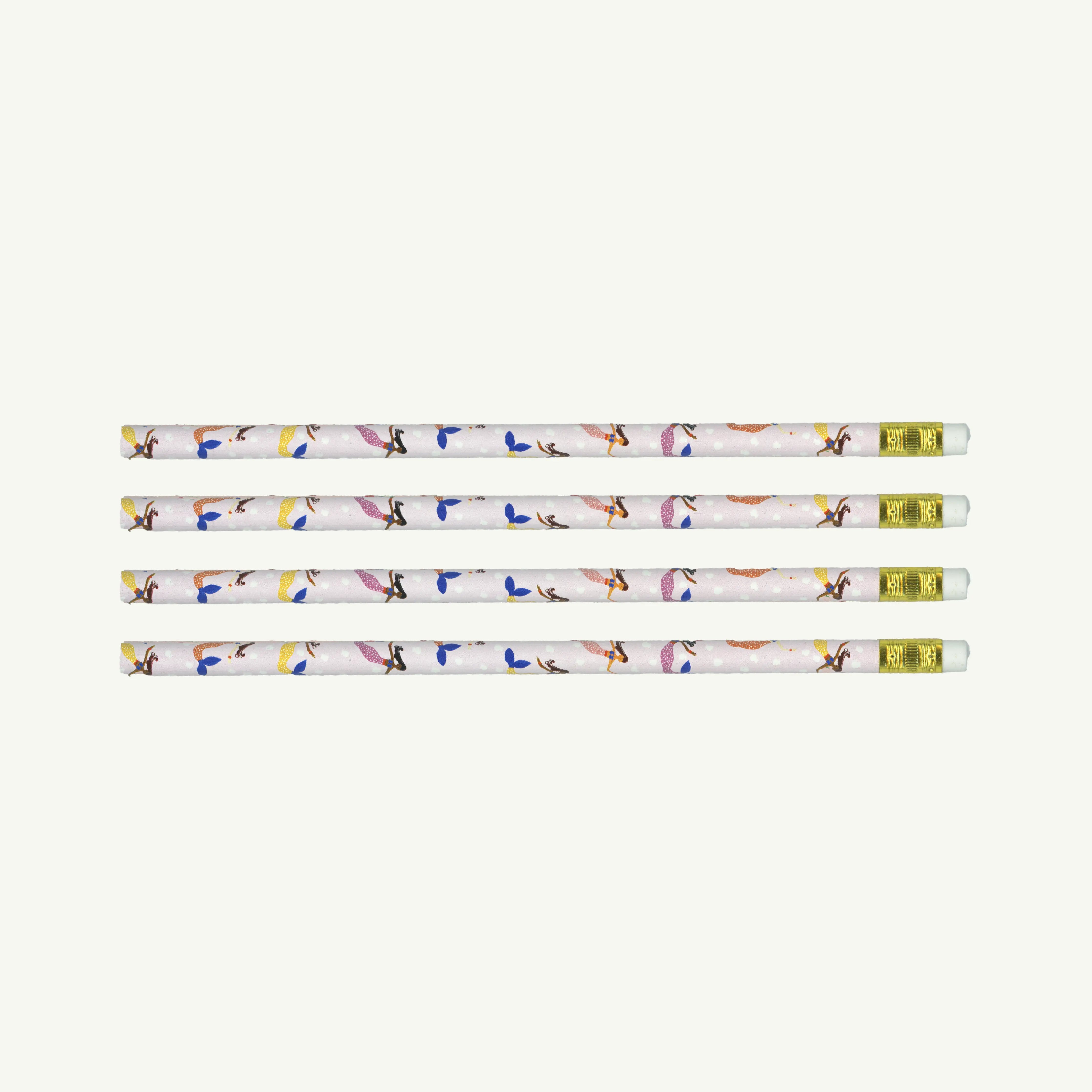 Mermaids Pencils - Set of 4 Mr. Boddington's Studio