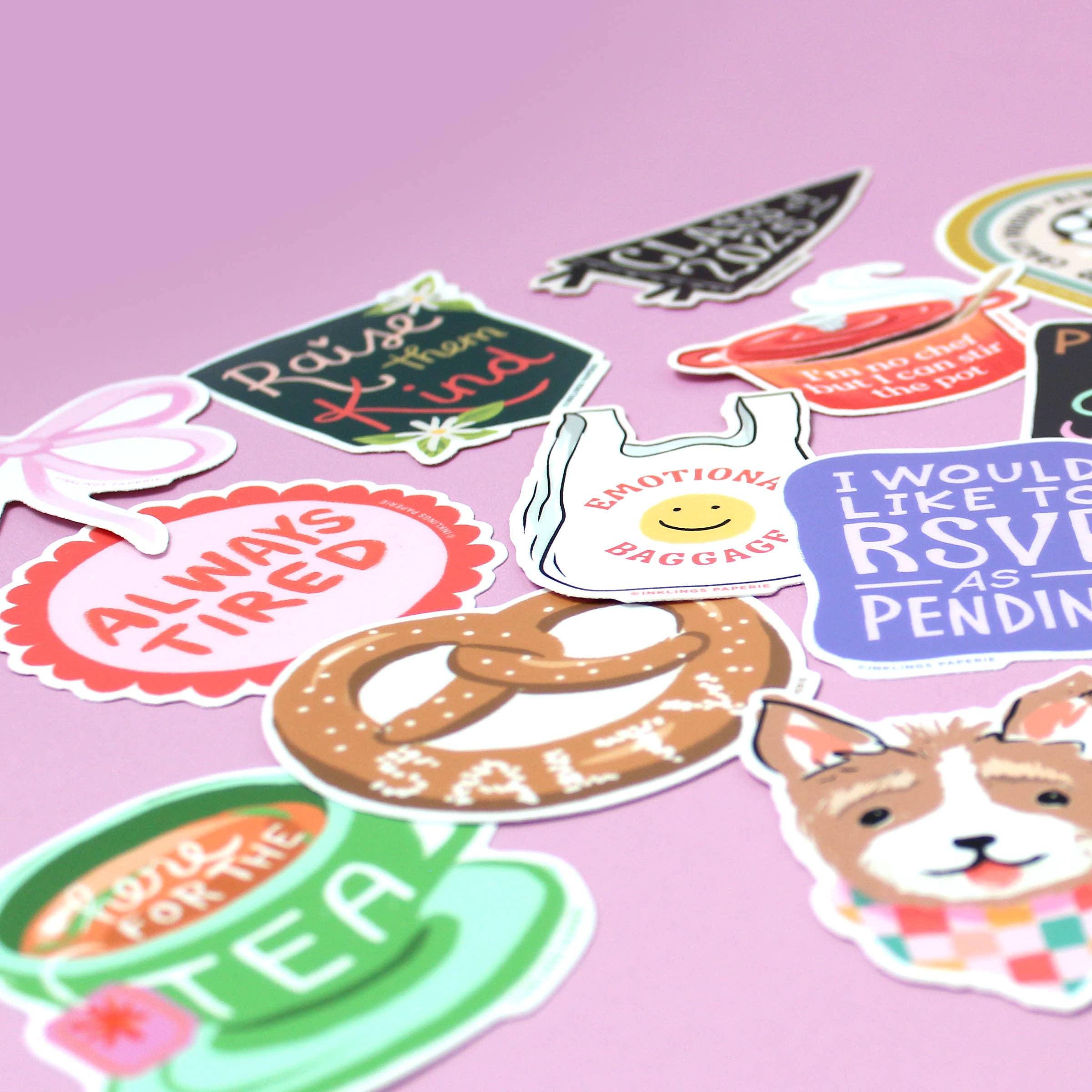 Always Tired Vinyl Sticker