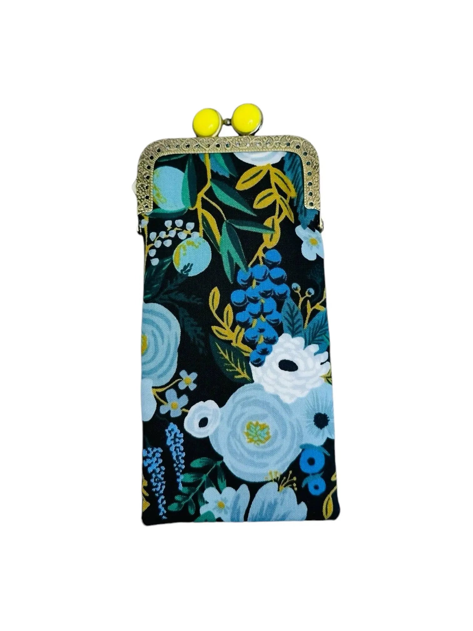 Kiki & Syds Eyeglass Case - Garden Party Blue Kiki & Syds
