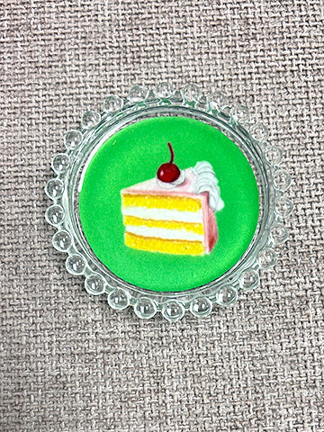 Yellow Cake Trinket Dish Ware Your Snacks